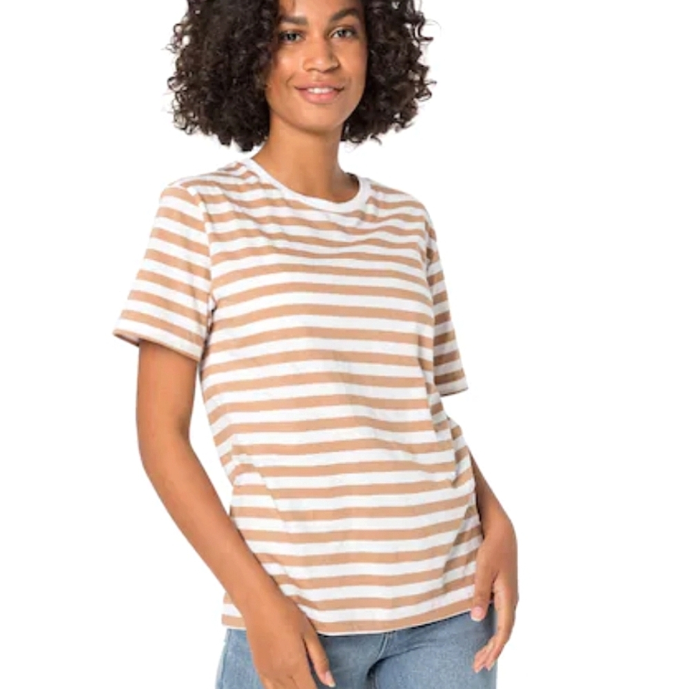 Striped cotton Tee /BNWT
